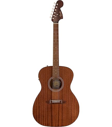 Fender 6 String Acoustic Guitar, with 2-Year Warranty, Right